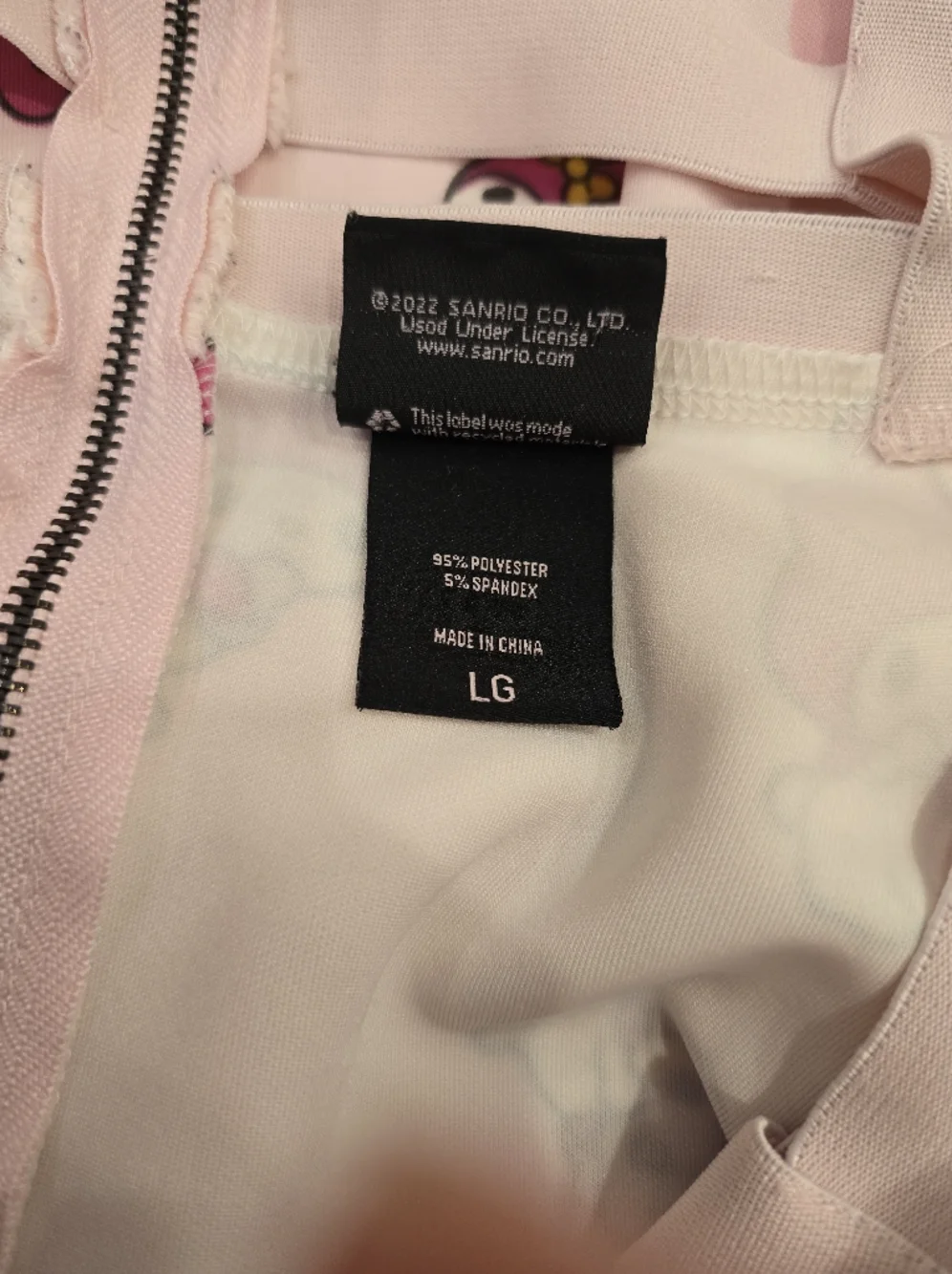 My Melody strappy suspender skirt Pink L - Picture 9 of 9